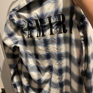 Authentic amiri button up shirt